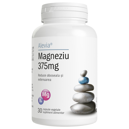 Suplimente - Magneziu 375mg 30 capsule vegetale