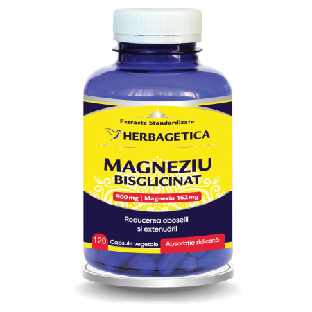 Minerale - Magneziu bisglicinat 120 capsule