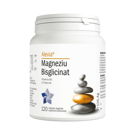 Suplimente - Magneziu Bisglicinat 120 capsule vegetale