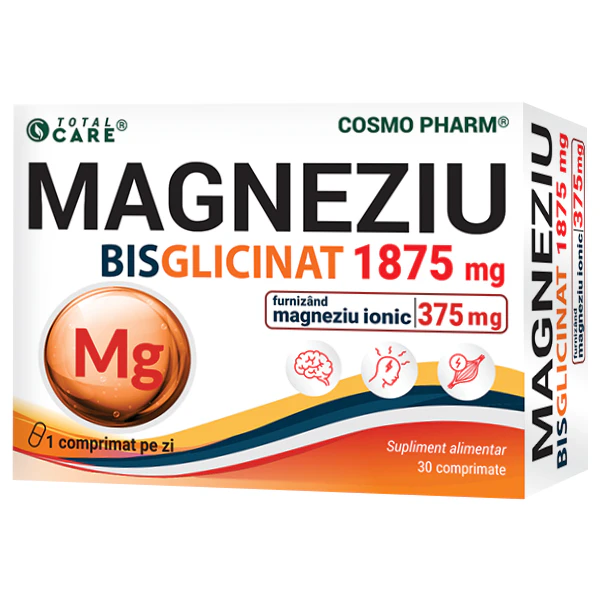 Minerale - Magneziu Bisglicinat 1875 mg