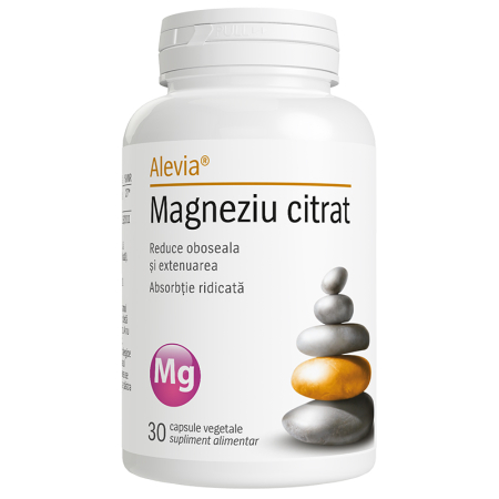 Suplimente - Magneziu citrat 30 capsule vegetale