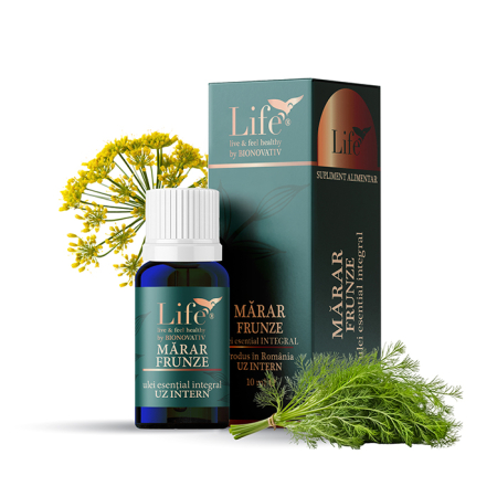 Uleiuri Esentiale - MĂRAR FRUNZE - ulei esențial integral - 10 ml