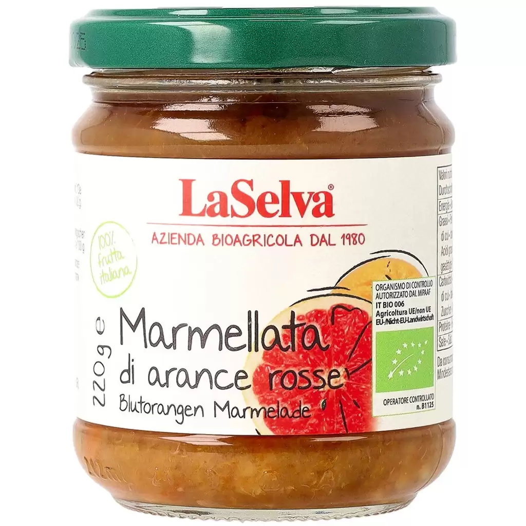 Dulceata - Marmelada de portocale rosii, eco 220g