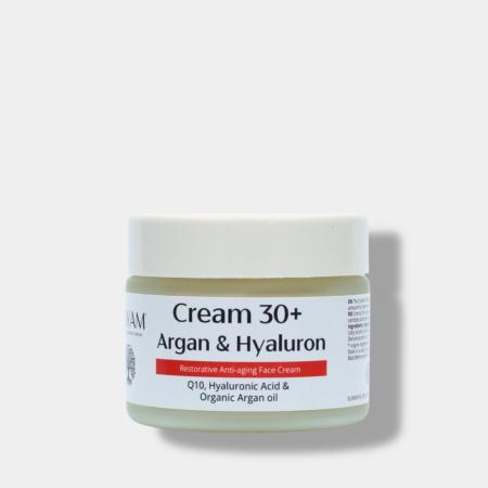 Ingrediente  - MAYAM Cream 30+ Argan & Hyaluron (Ambalaj: 50 ml)