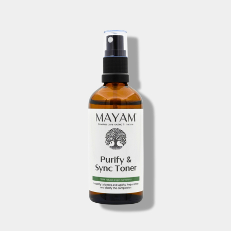 Cosmetice MAYAM  - MAYAM, Purify & Sync Toner - tonic facial purifiant și echilibrant (Ambalaj: 100 ml)