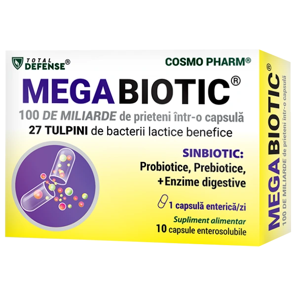 Extracte - MEGABIOTIC® 100 Miliarde de Prieteni într-o capsula
