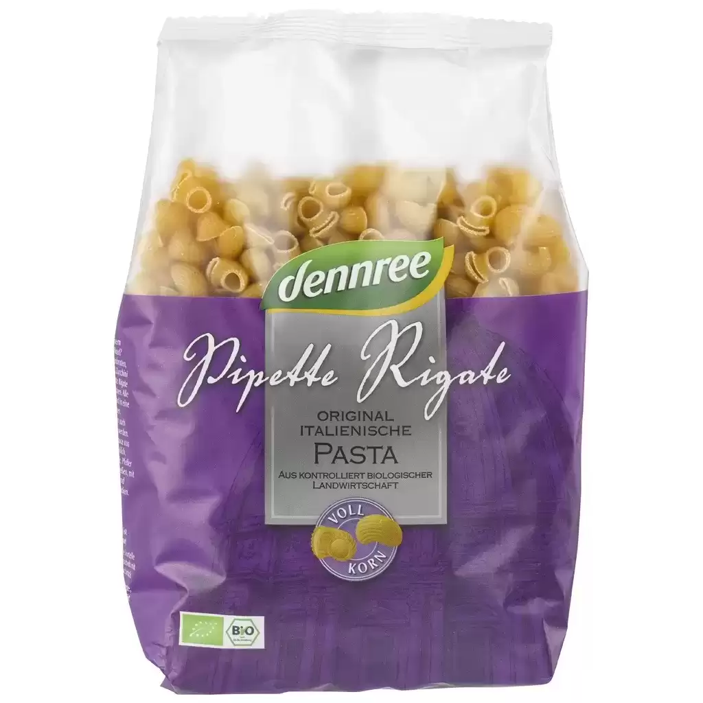 Paste fainoase - Melci din grau integral, eco 500g