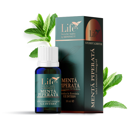 Uleiuri Esentiale - MENTĂ PIPERATĂ - ulei esențial integral - 10 ml