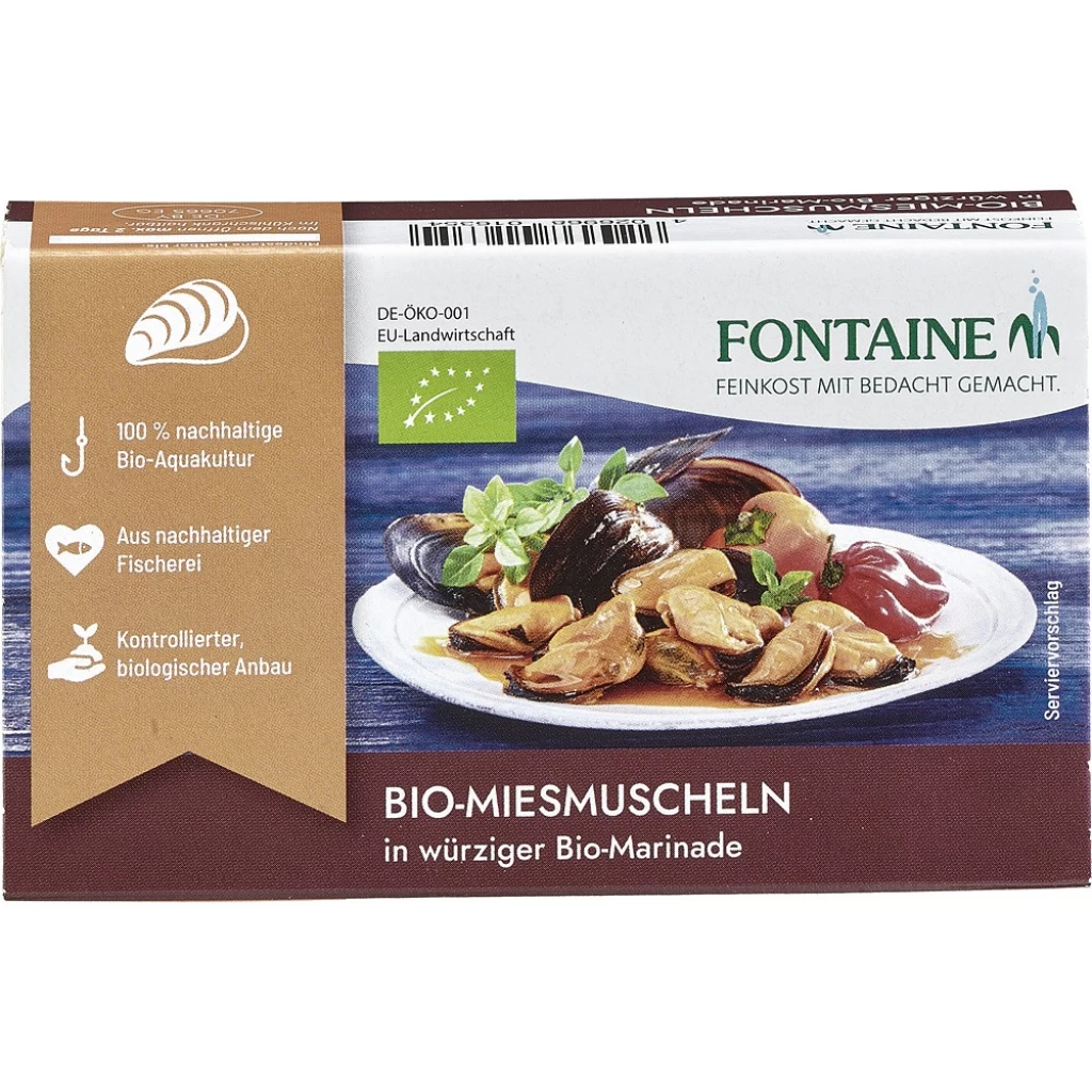 Conserve peste - Midii in sos picant, eco 120g