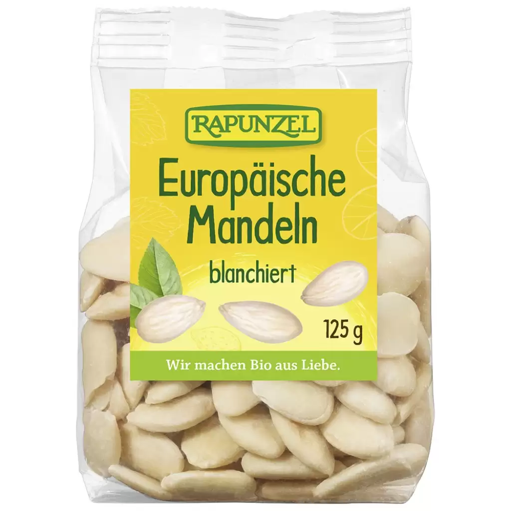 Alimente - Migdale europene blansate, eco 125g