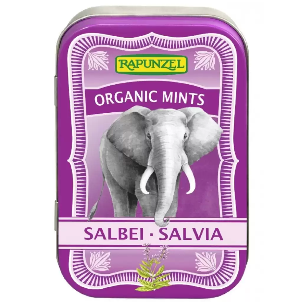Dulciuri - Mints drajeuri cu salvie, eco 50g