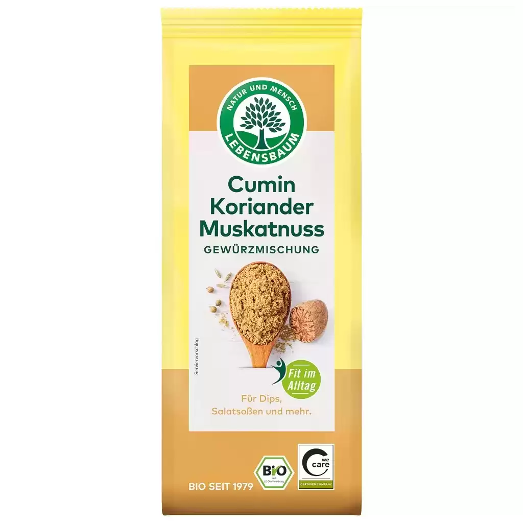 Condimente - Mix de chimen coriandru si nucsoara, eco 45g