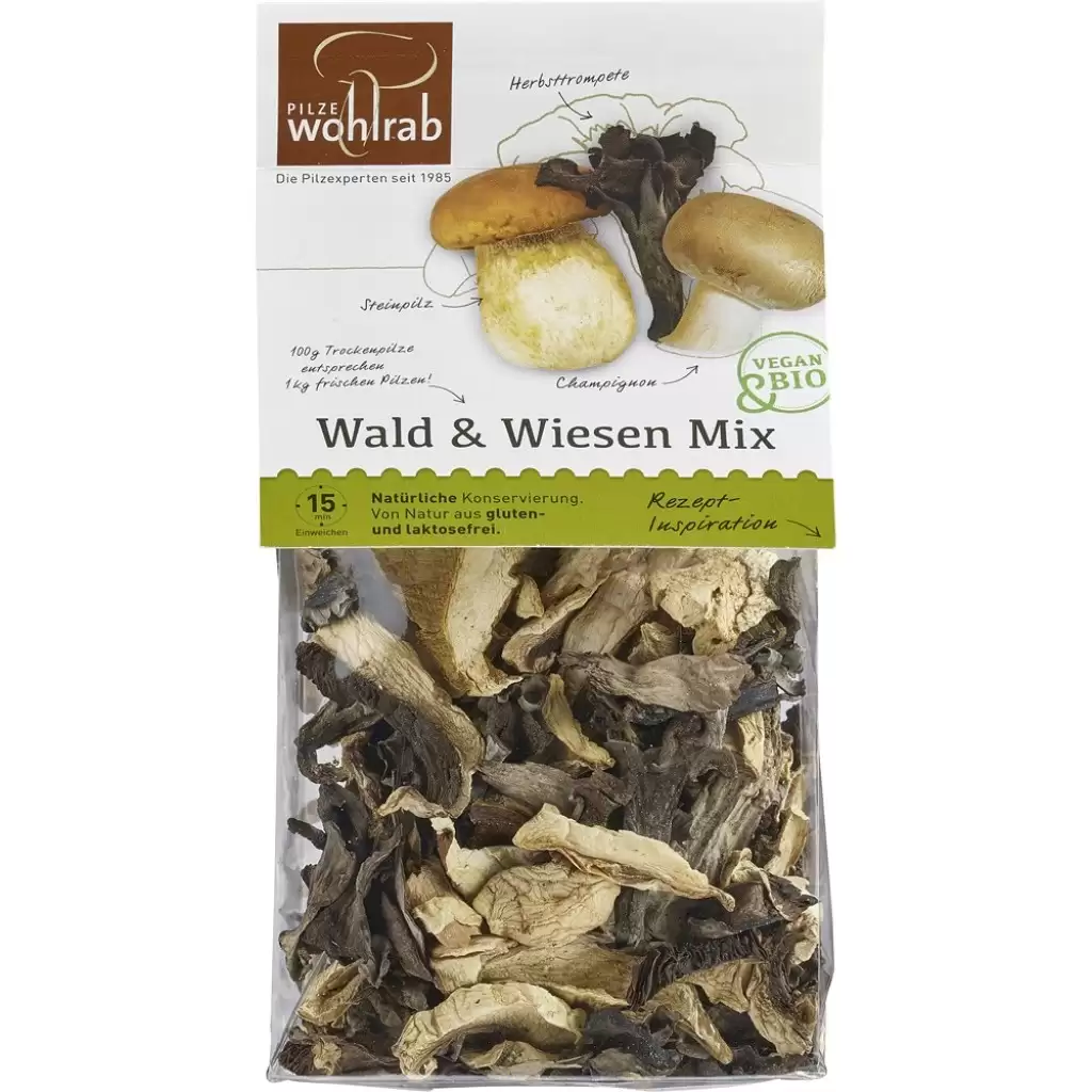 Leguminoase - Mix de ciuperci salbatice deshidratate, eco 30g