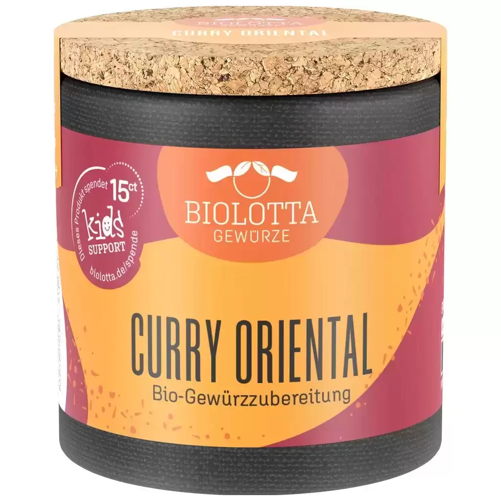 Condimente - Mix de condimente curry oriental, eco 45g