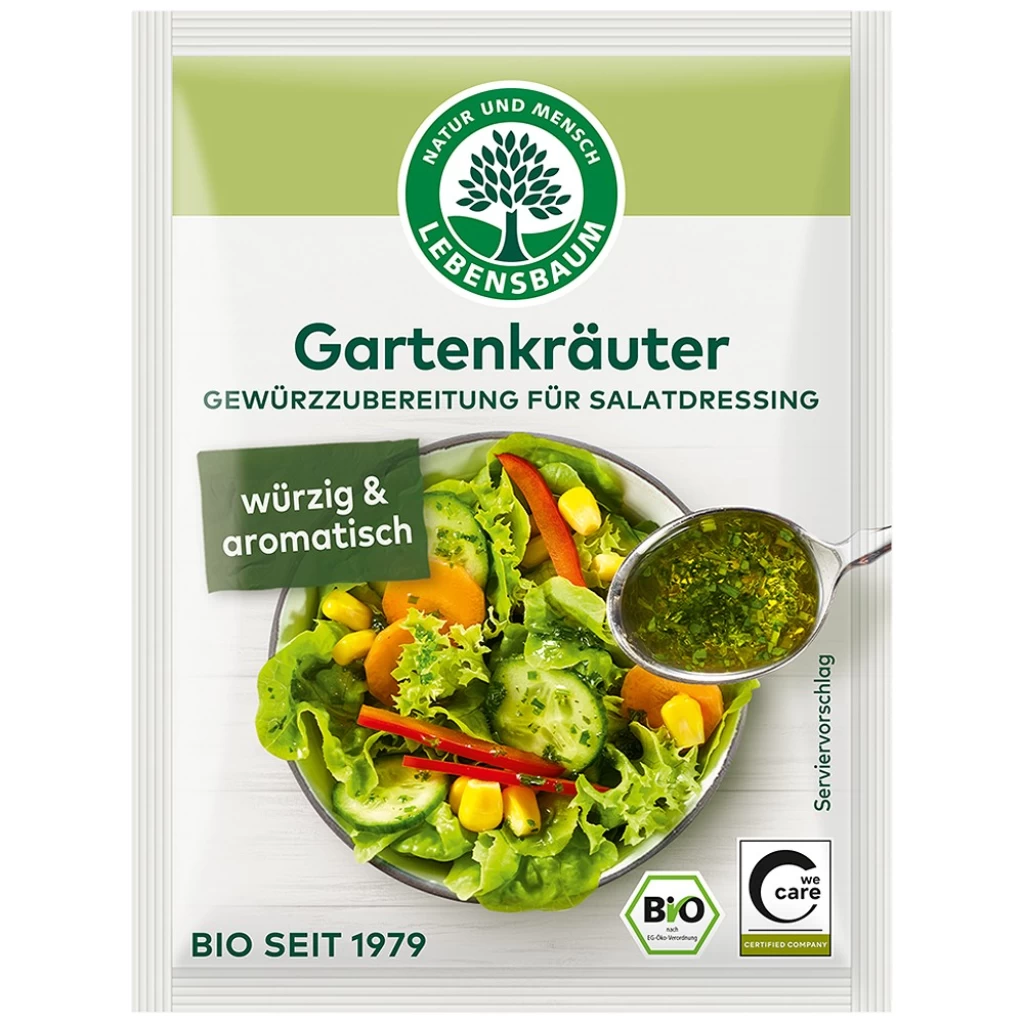 Condimente - Mix de condimente pentru salata cu ierburi de gradina 3x5g, eco 15g