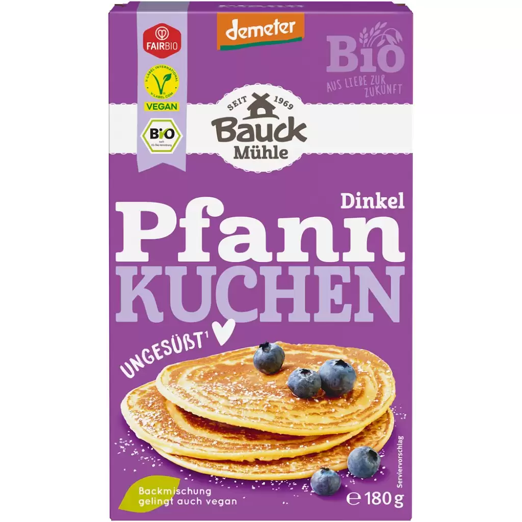 Preparate si mixuri - Mix de faina pentru clatite din spelta Demeter, eco 180g