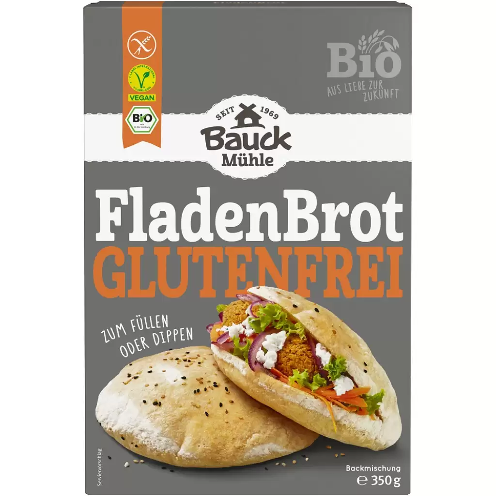 Preparate si mixuri - Mix de faina pentru lipie fara gluten, eco 350g