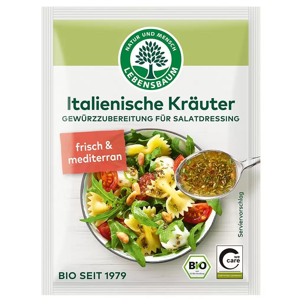 Condimente - Mix de ierburi Italiene pentru dressing de salate 3x5g, eco 15g