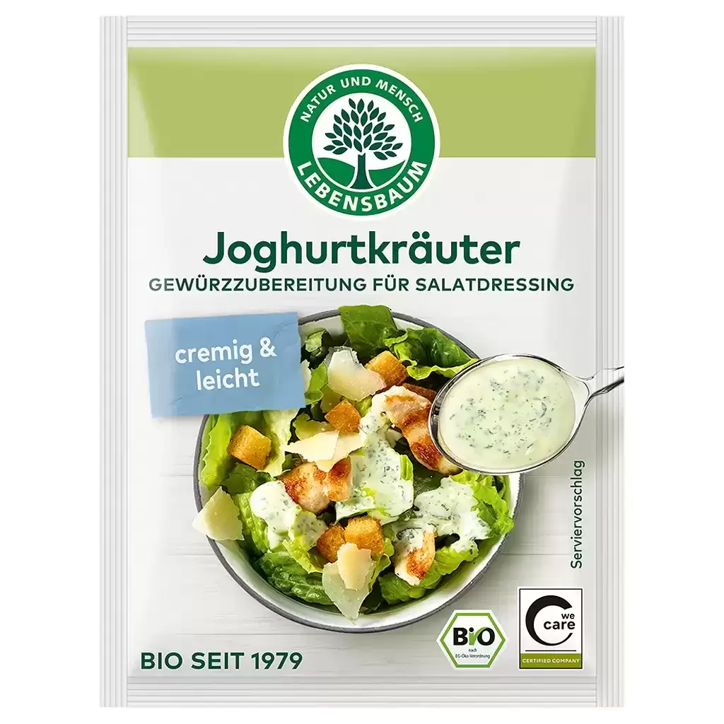 Condimente - Mix de ierburi pentru dressing de salate cu iaurt 3x5g, eco 15g