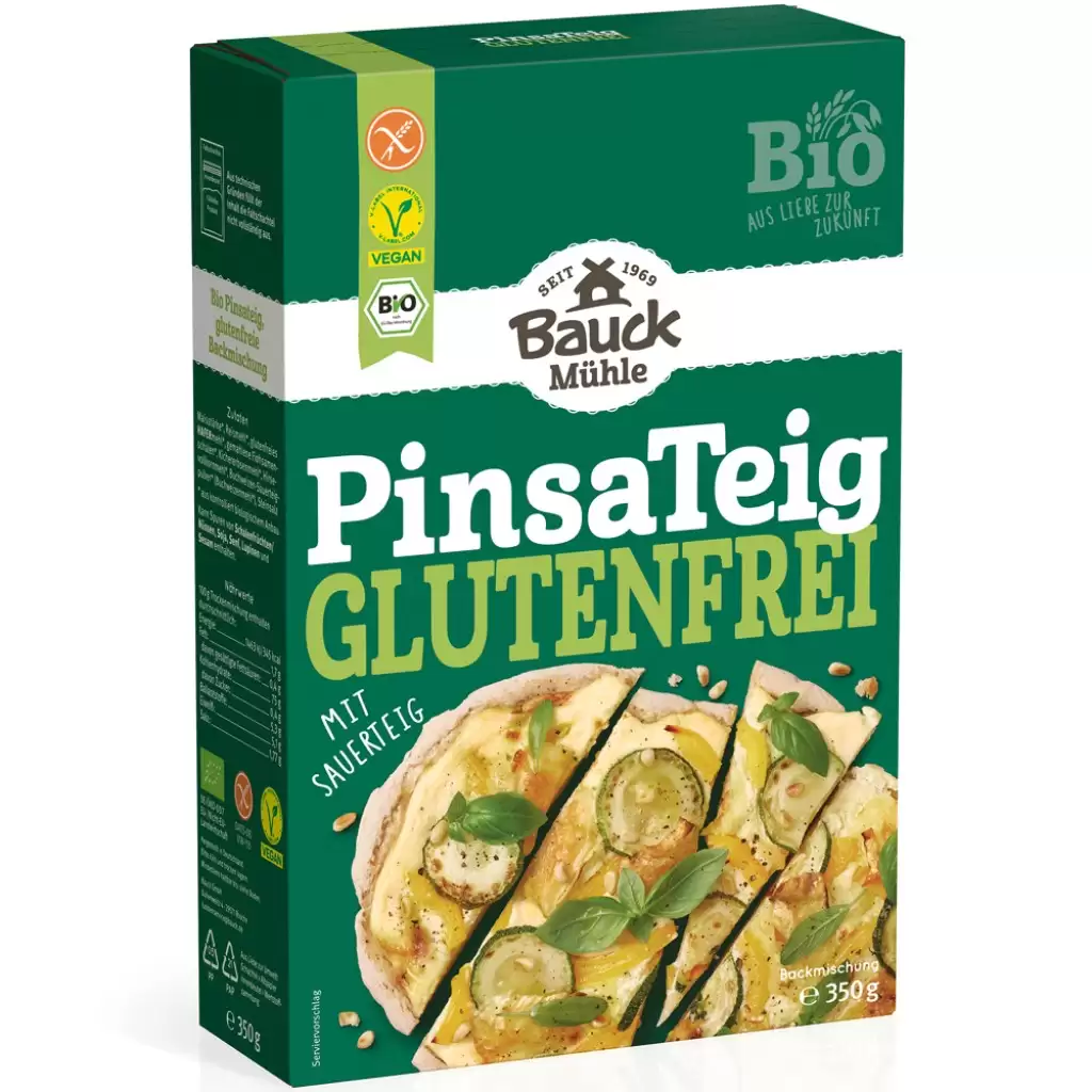 Preparate si mixuri - Mix pentru blat de pizza cu maia vegan fara gluten, eco 350g