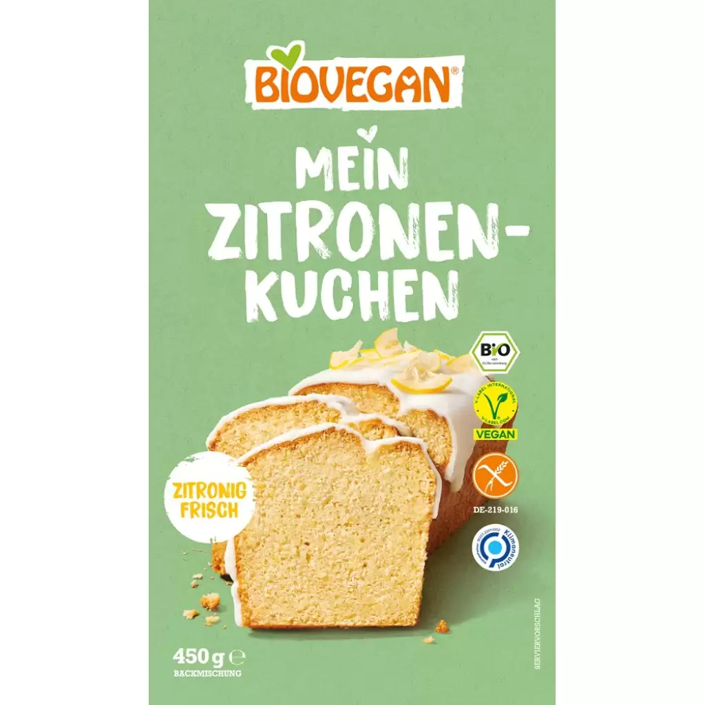 Preparate si mixuri - Mix pentru chec cu lamaie fara gluten, eco 450g