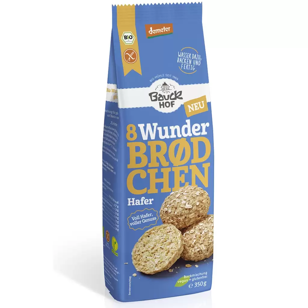 Preparate si mixuri - Mix pentru chifle cu ovaz fara gluten, eco 350g