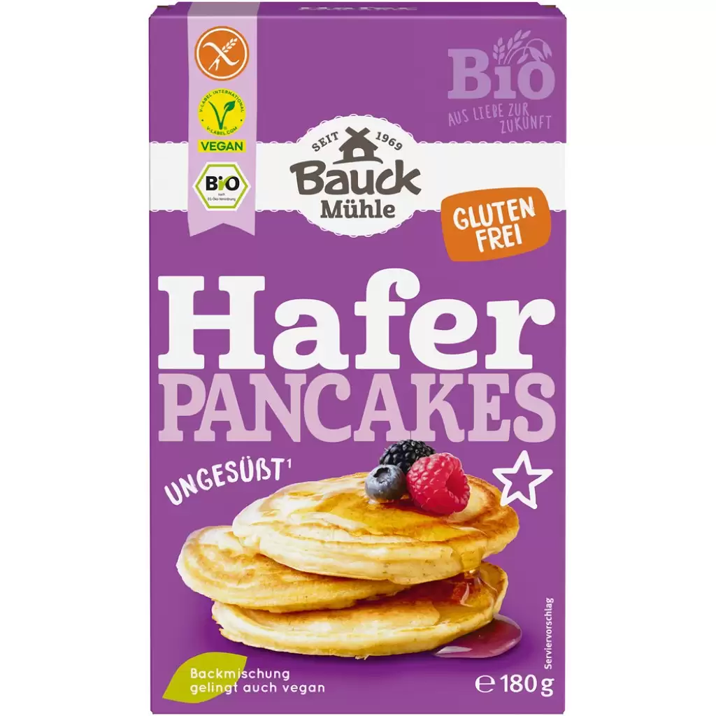 Preparate si mixuri - Mix pentru clatite cu ovaz fara gluten, eco 180g