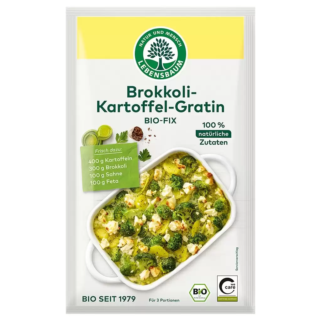 Condimente - Mix pentru gratinat cartofi si brocoli, eco 40g