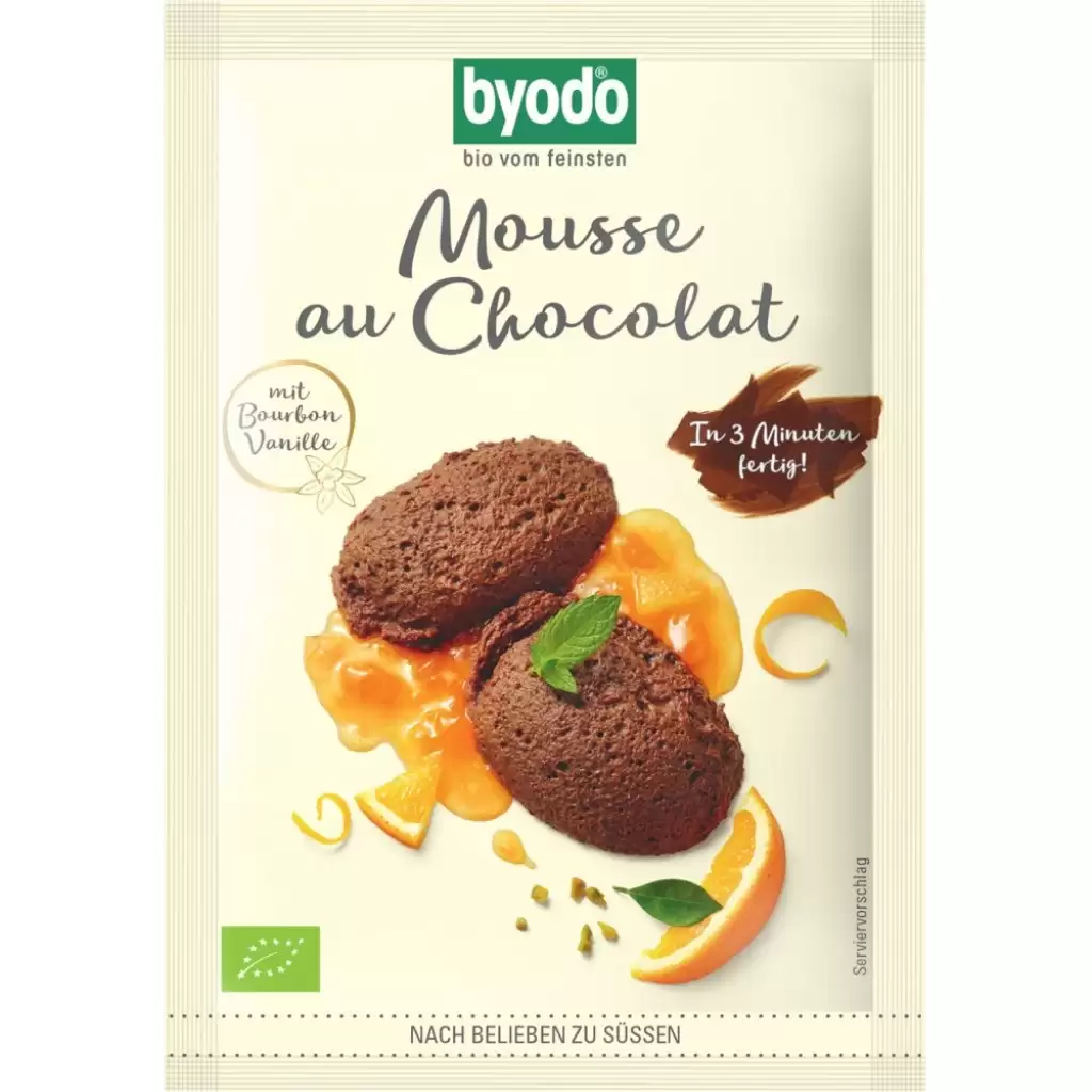 Budinca - Mix pentru mousse de ciocolata fara gluten, eco 36g