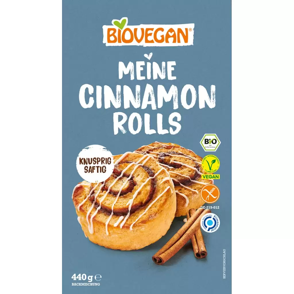 Preparate si mixuri - Mix pentru rulouri cu scortisoara fara gluten, eco 440g