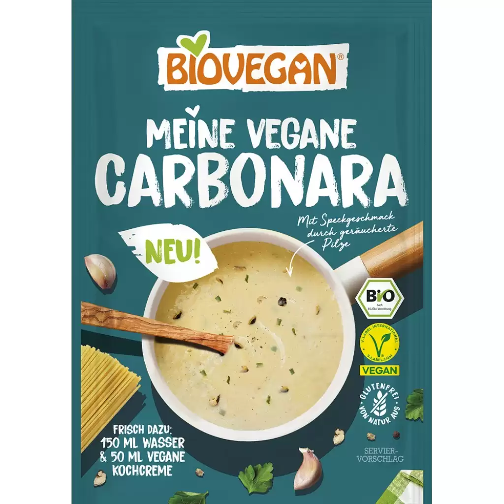 Condimente - Mix pentru sos carbonara nativ fara gluten, eco 27g