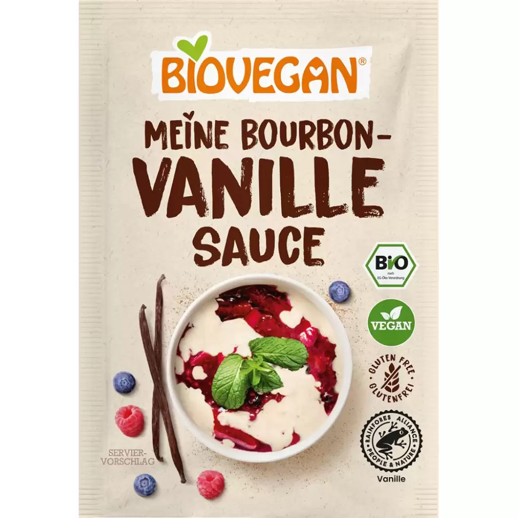 Budinca - Mix pentru sos de vanilie fara gluten, eco 2x16g