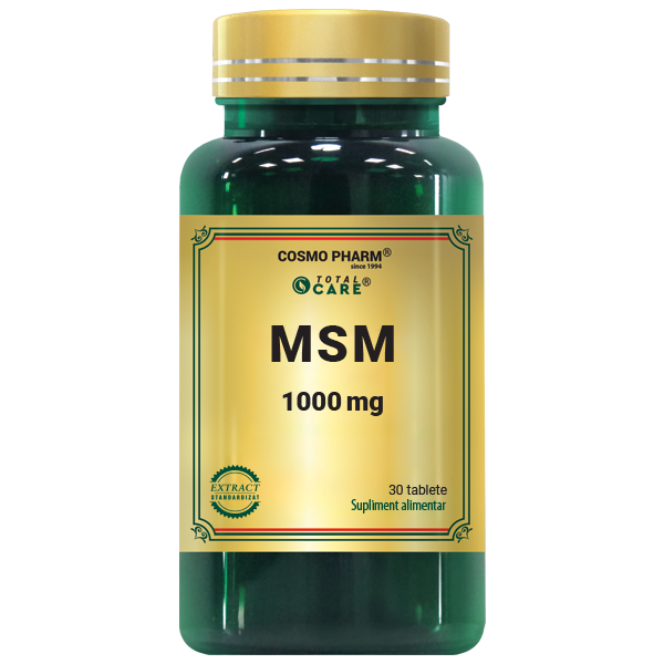 Minerale - MSM 1000 mg 30 tablete