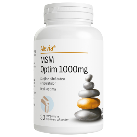 Suplimente - MSM Optim 1000mg 30 comprimate