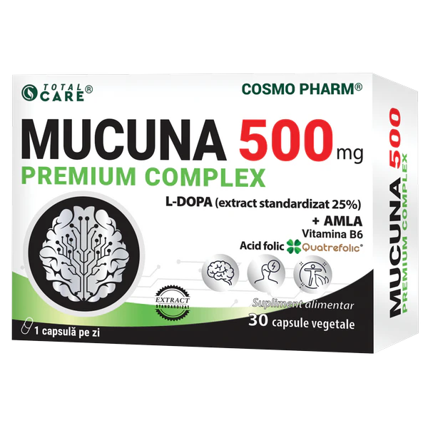 Extracte - Mucuna 500 mg Premium Complex