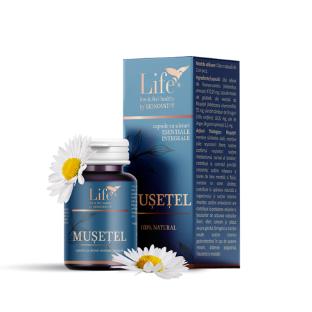 Capsule cu uleiuri esentiale - MUȘEȚEL - 15 capsule