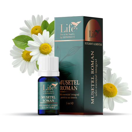 Uleiuri Esentiale - MUȘEȚEL ROMAN - ulei esențial integral - 5 ml