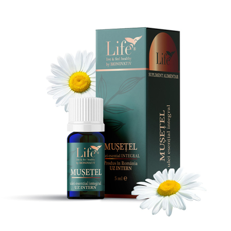 Uleiuri Esentiale - MUȘEȚEL - ulei esențial integral - 5 ml