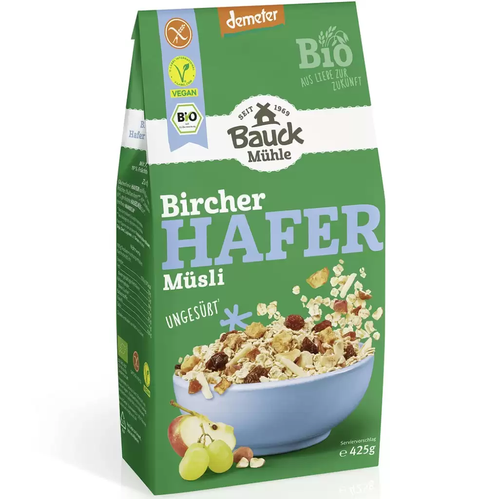 Cereale - Musli Bircher fara gluten demeter, eco 425g