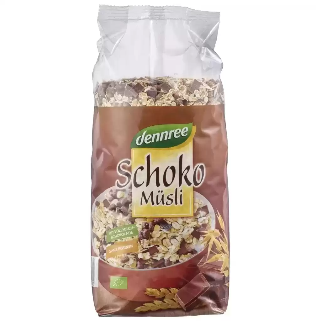 Cereale - Musli cu ciocolata, eco 750g