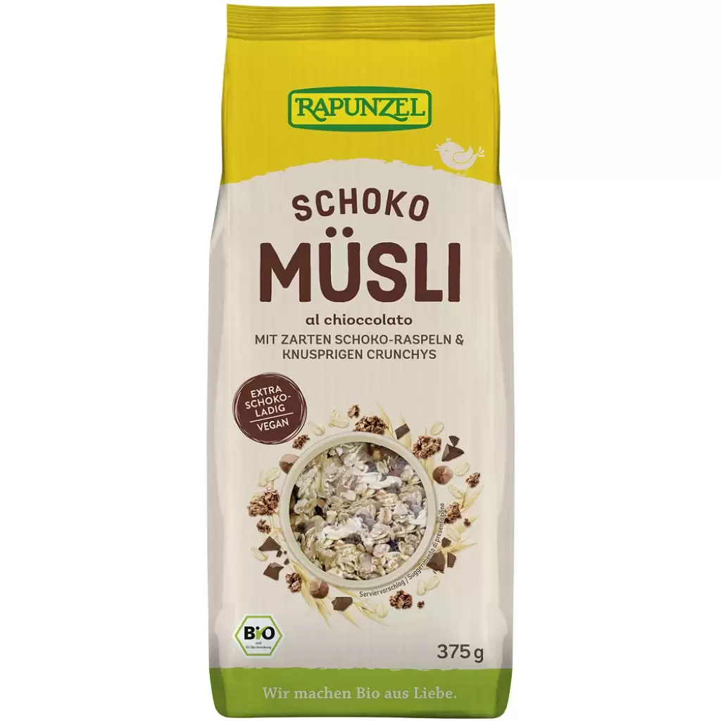 Cereale - Musli cu ciocolata vegan, eco 375g