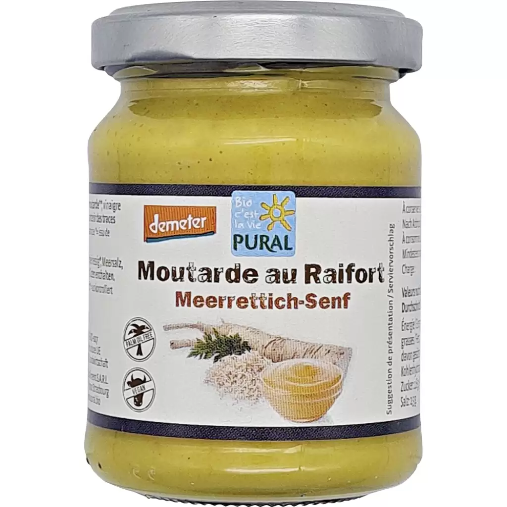 Sos, Crema - Mustar cu hrean, eco 125ml