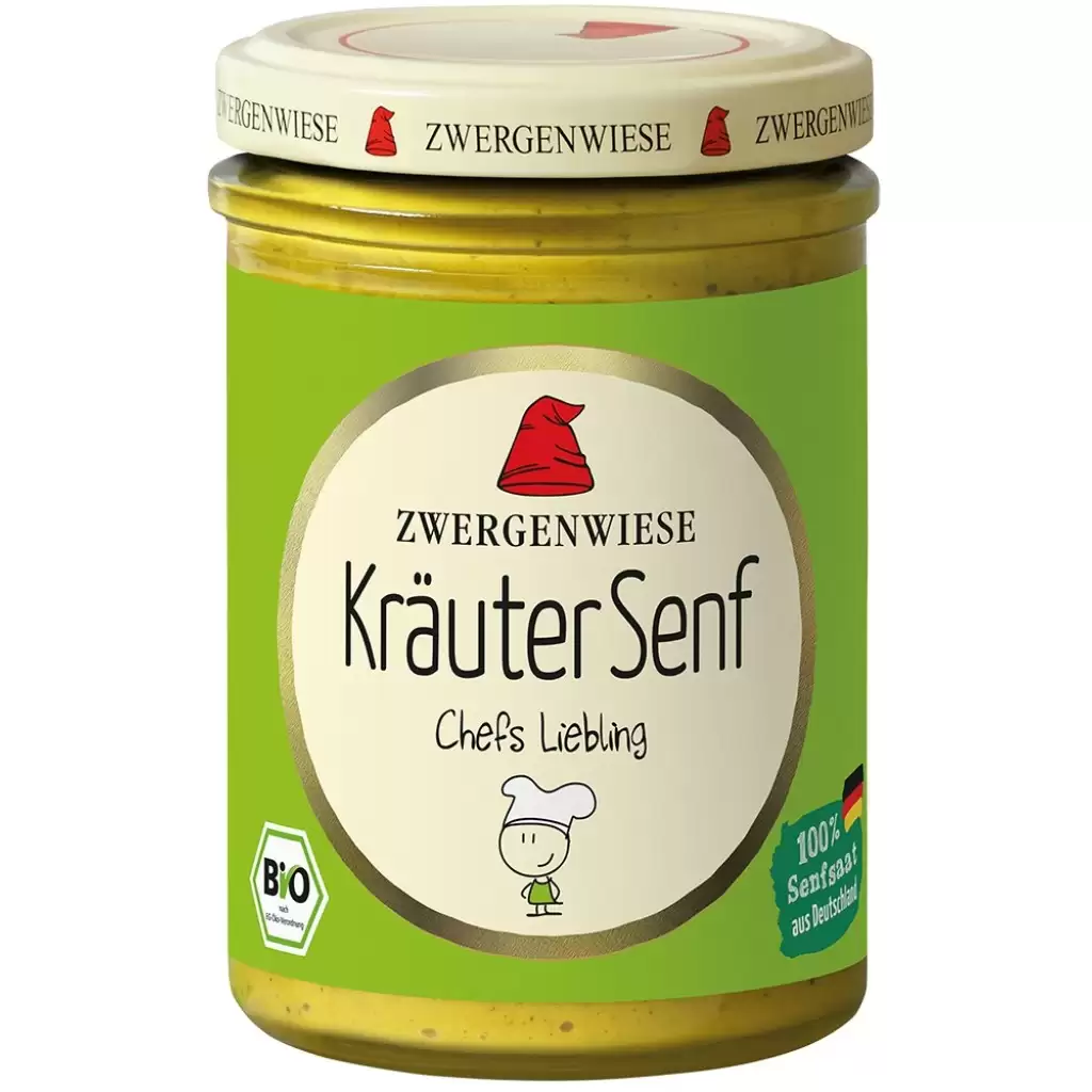 Sosuri - Mustar cu ierburi de Provance fara gluten, eco 160ml