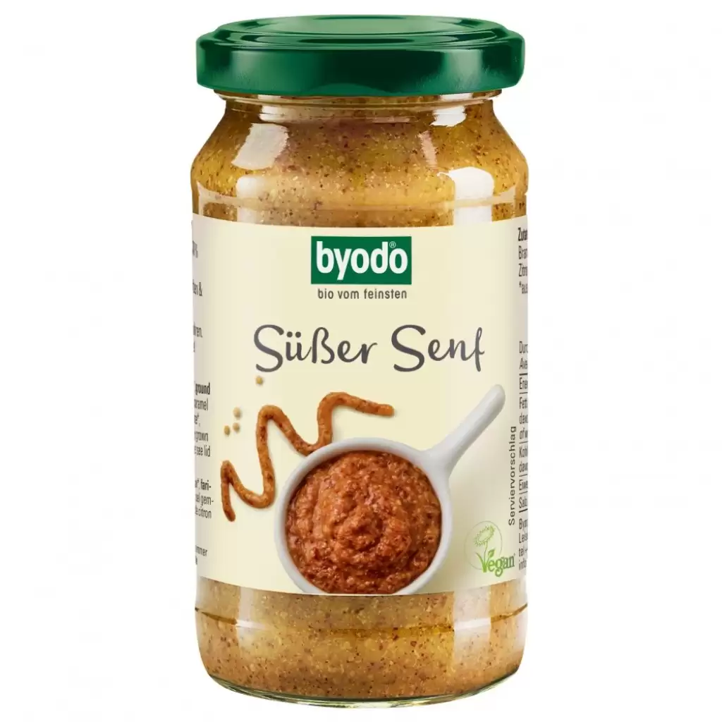 Sosuri - Mustar dulce fara gluten, eco 200ml