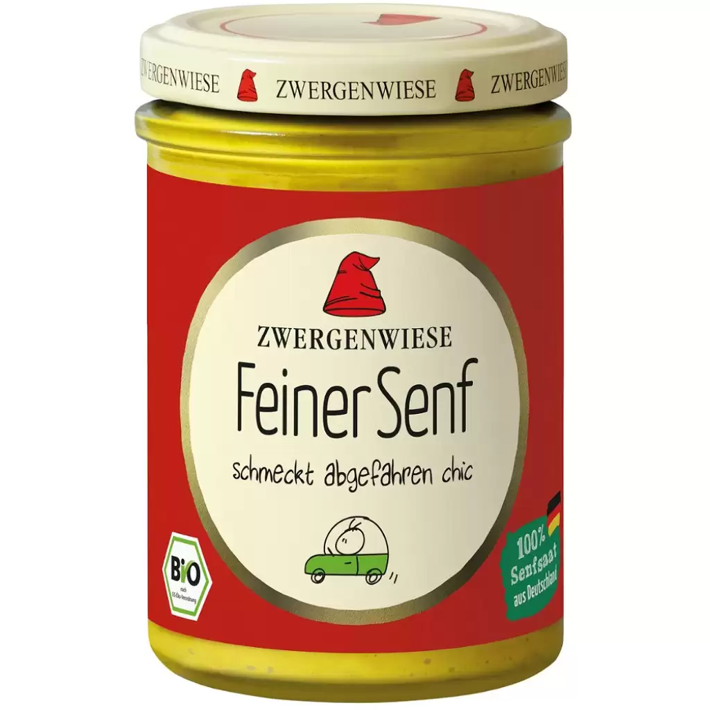 Sosuri - Mustar fin fara gluten, eco 160ml