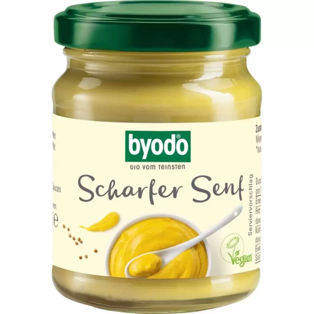 Sosuri - Mustar iute fara gluten, eco 125ml