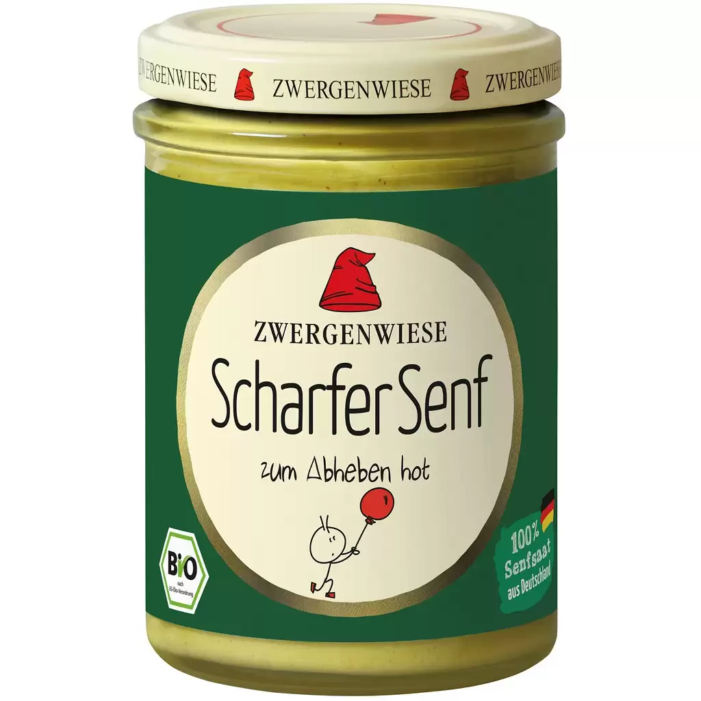 Sosuri - Mustar iute fara gluten, eco 160ml