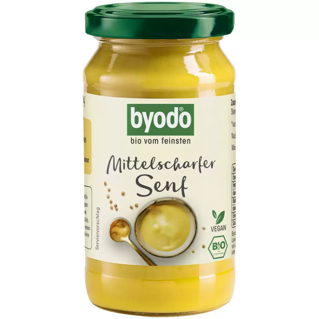 Sosuri - Mustar usor picant fara gluten, eco 200ml