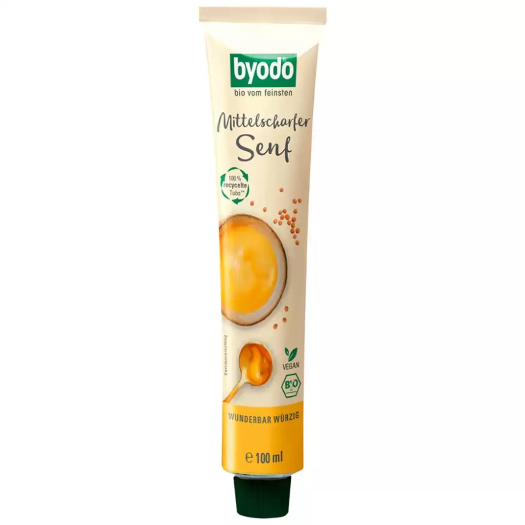 Sosuri - Mustar usor picant fara gluten in tub, eco 100ml