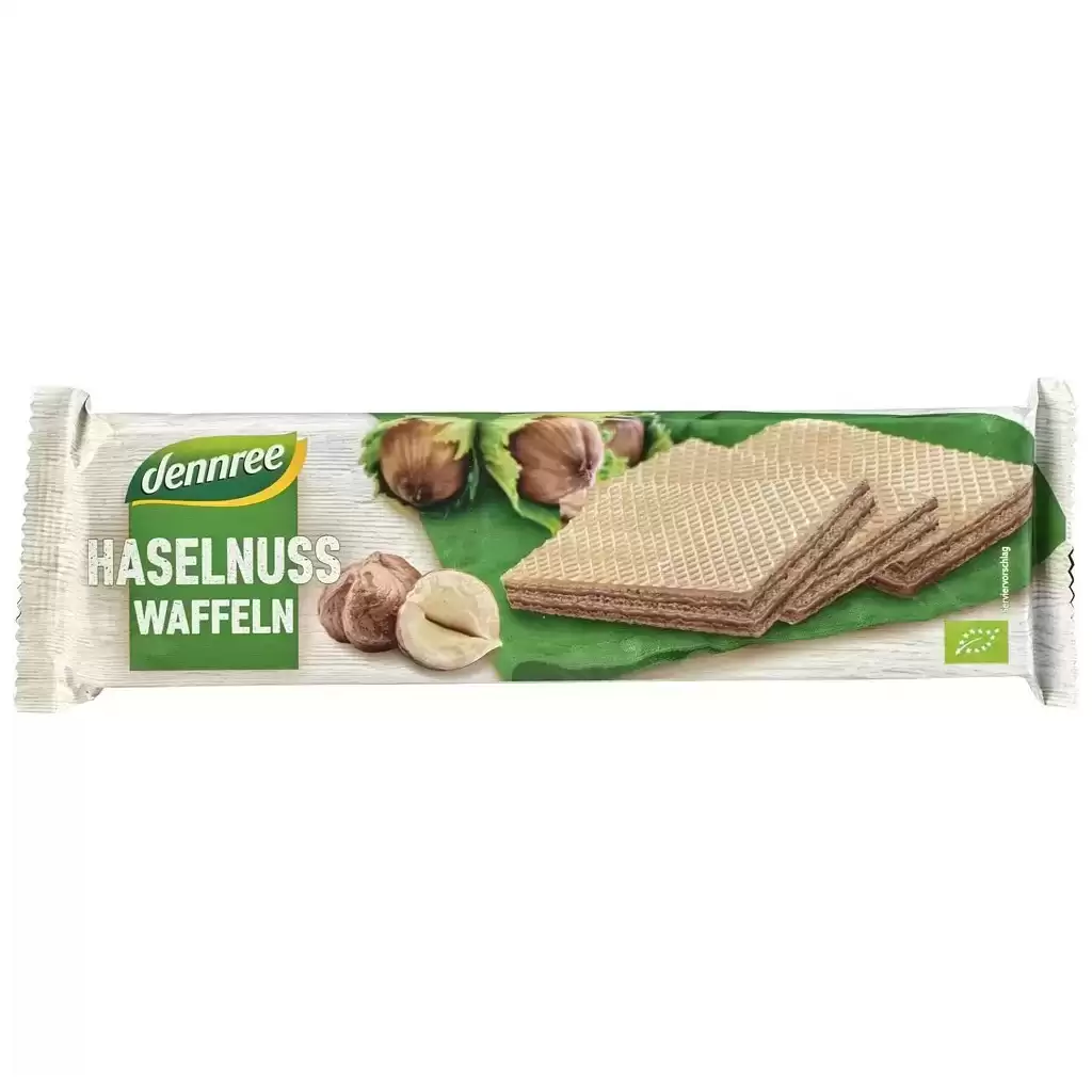 Biscuiti si napolitane - Napolitane cu crema de alune de padure, eco 125g